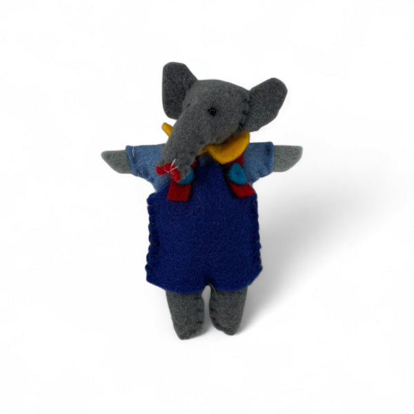 Mini Felt Elephant Pin