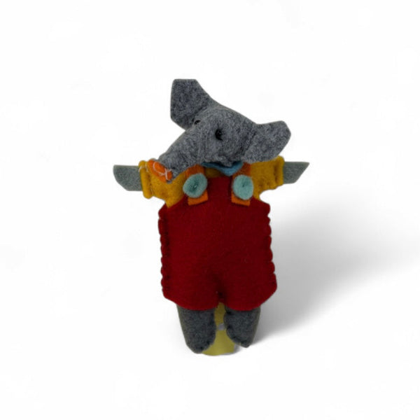 Mini Felt Elephant Pin