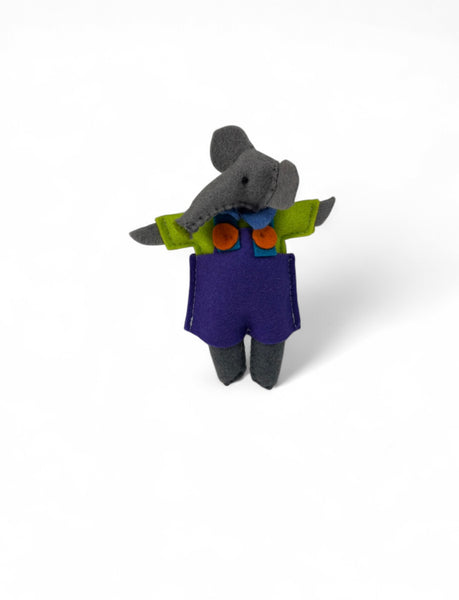 Mini Felt Elephant Toy