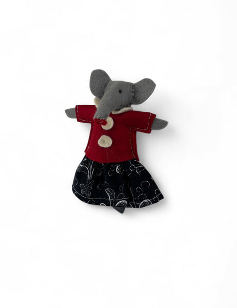 Mini Felt Elephant Toy