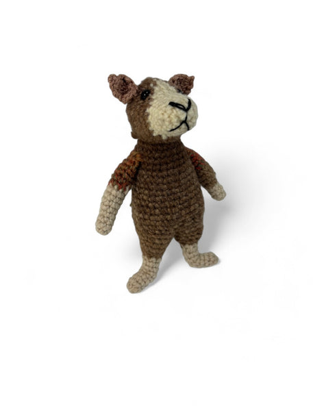 Crocheted Goat