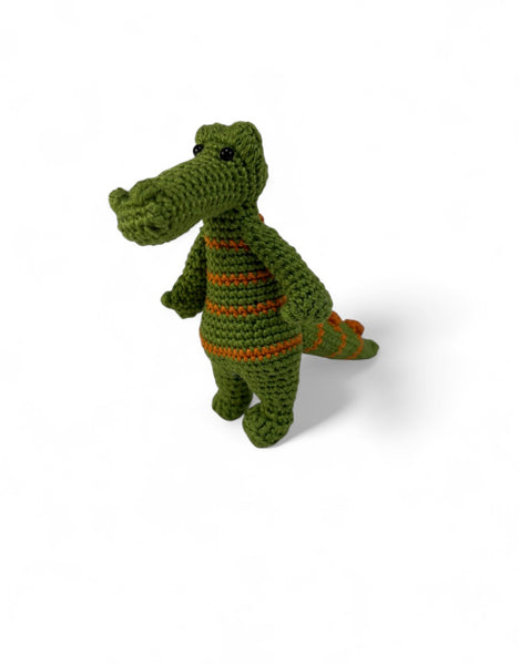 Crocheted Crocodile