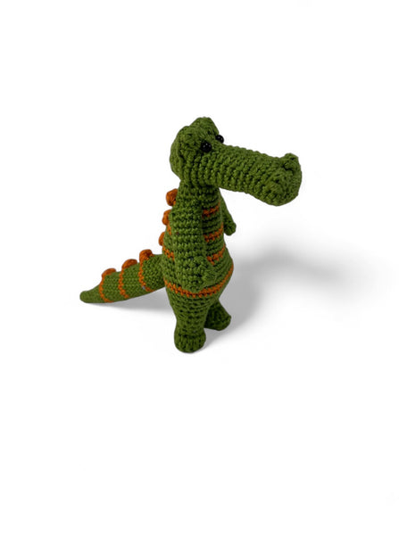 Crocheted Crocodile