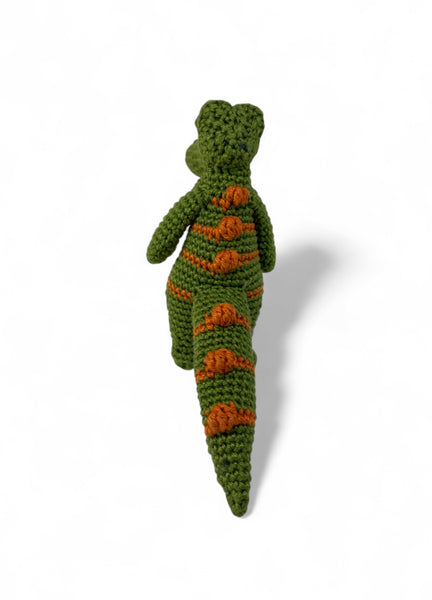 Crocheted Crocodile