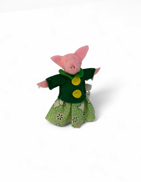Mini Felt Pig Toy