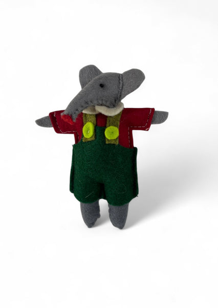 Mini Felt Elephant Toy