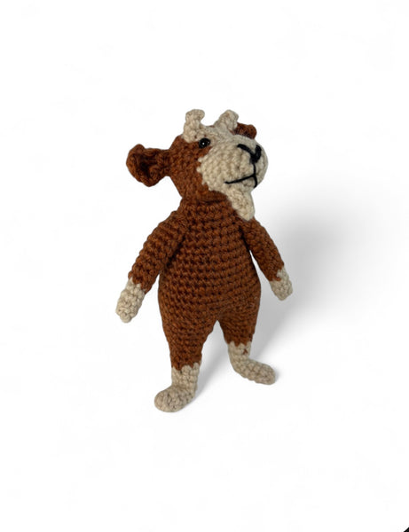 Crocheted Goat