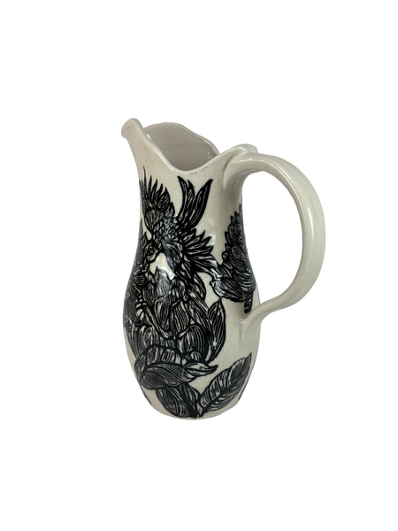 Birds & Flowers Pitcher