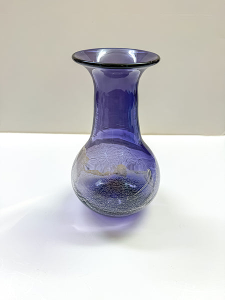 Silver Leaf Vase