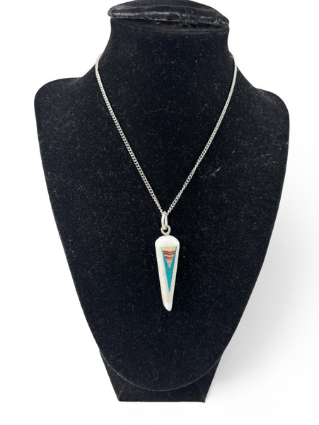 Intarsia Pendant - 0013