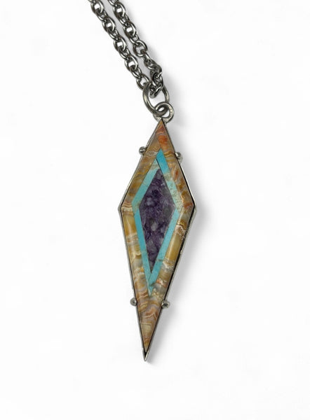 Intarsia Pendant - 0010