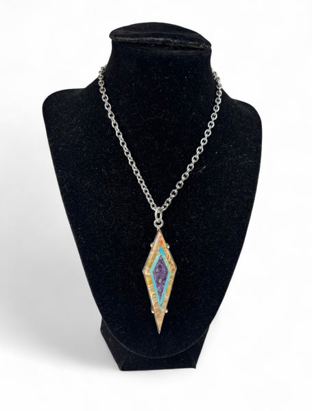 Intarsia Pendant - 0010