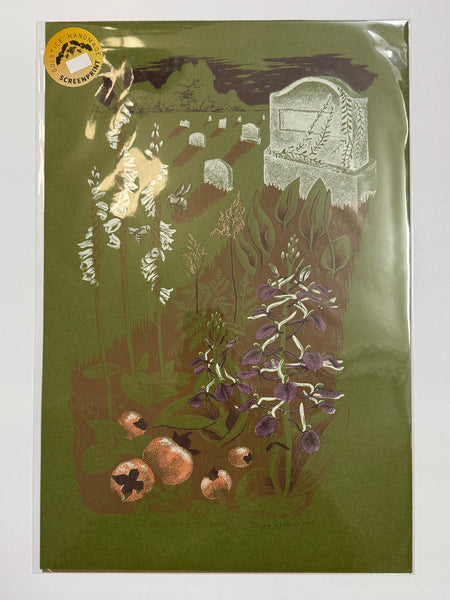 Cemetery Screenprint