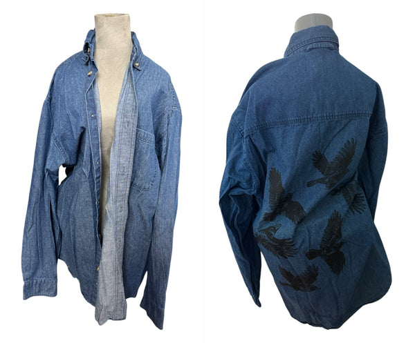 Denim Flannel