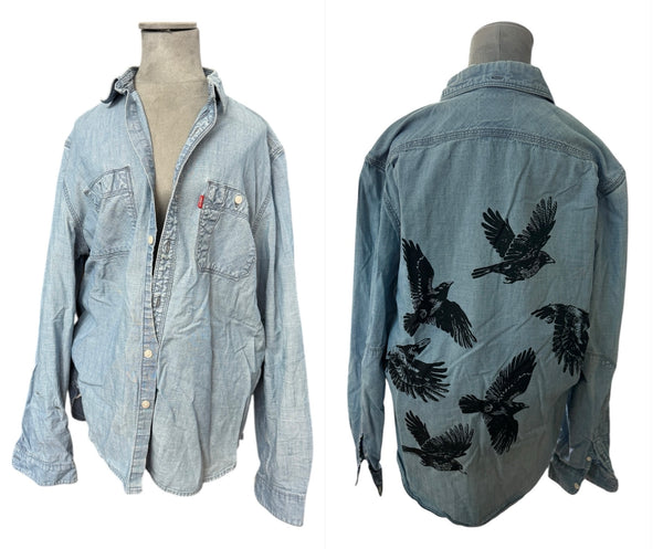 Denim Flannel