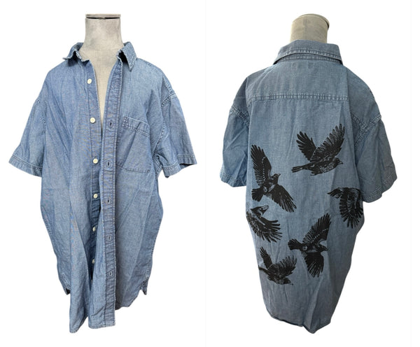 Denim Flannel