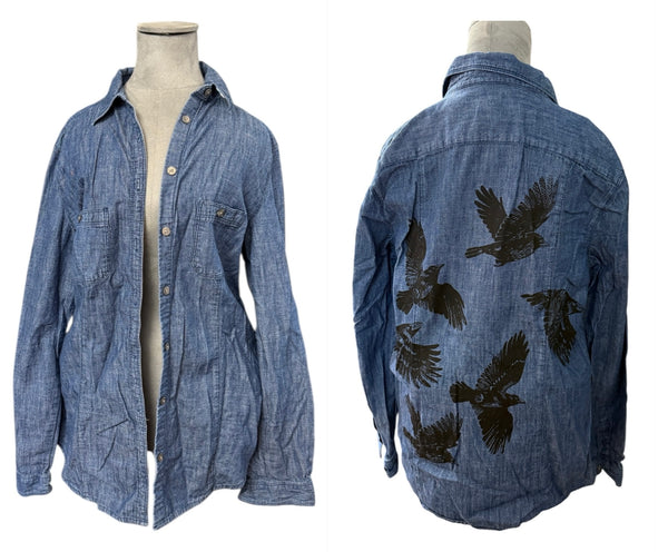 Denim Flannel