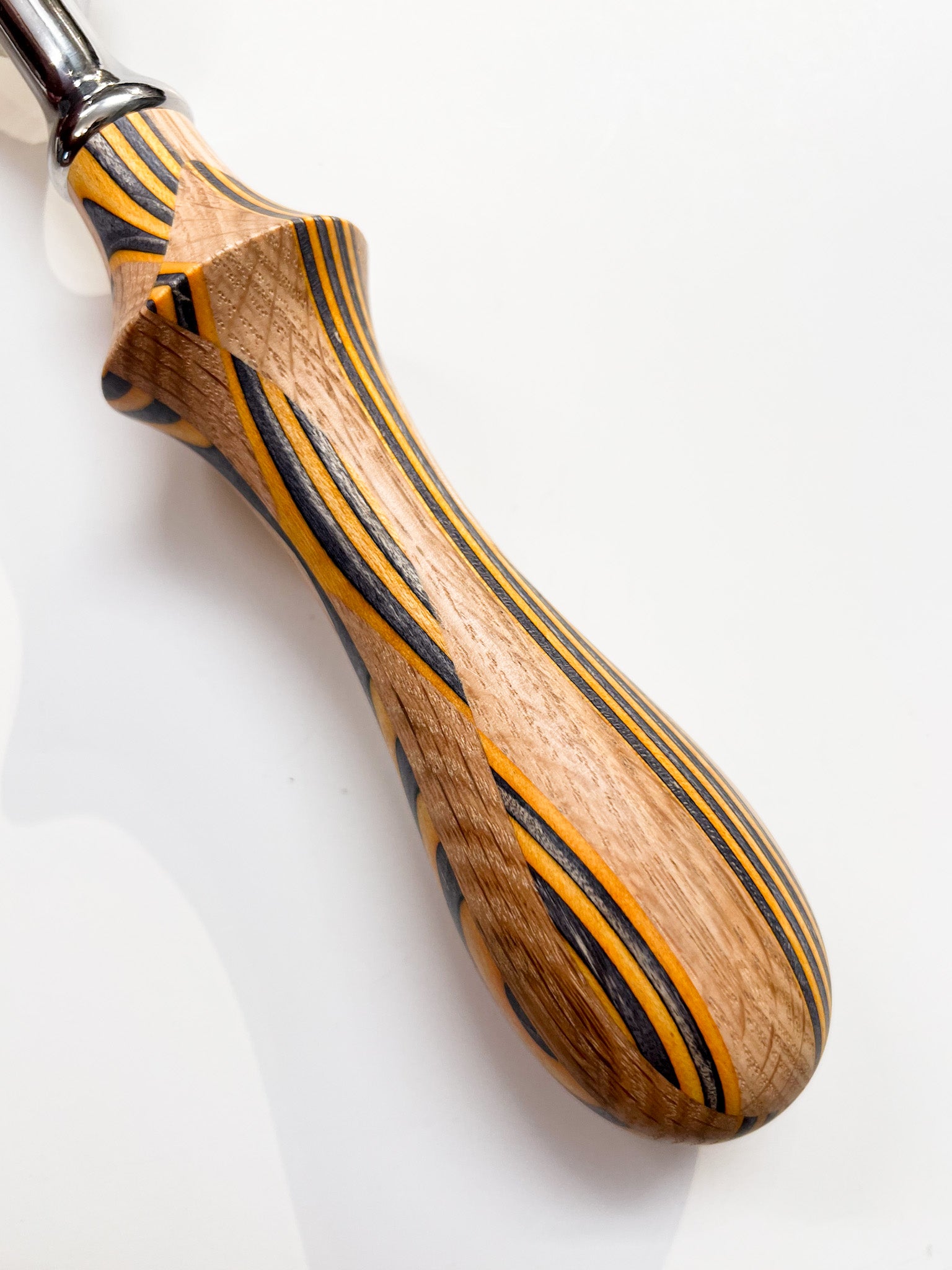 Ice Cream Scoop - Natural Wood & Colorblock