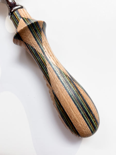 Ice Cream Scoop - Natural Wood & Colorblock