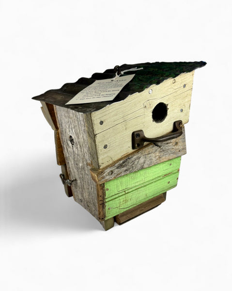 RK - Mint & Cream Bird House