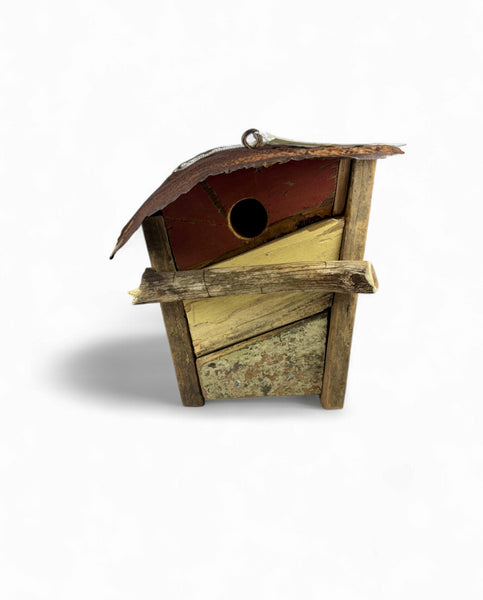 RK - Red & Tan Bird House