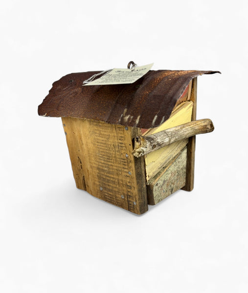 RK - Red & Tan Bird House
