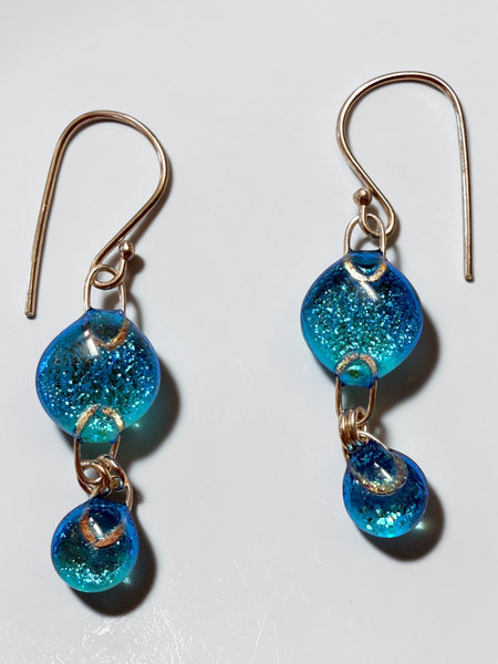 Double Drop Fused, sterling wire - Md.