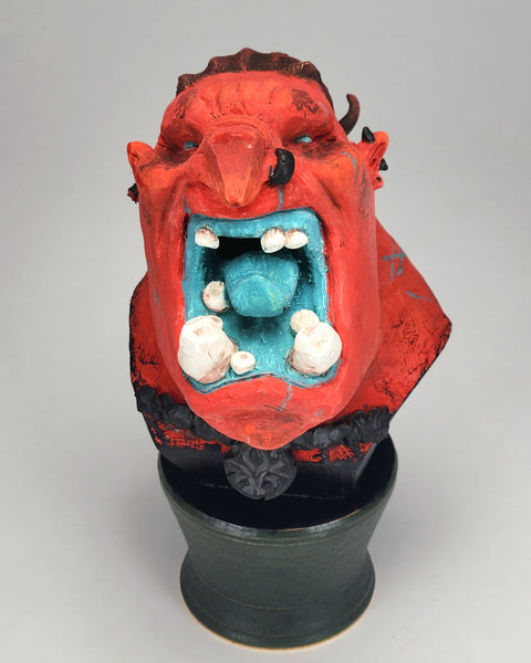 Nathanial Castro - Bust of an Ogre