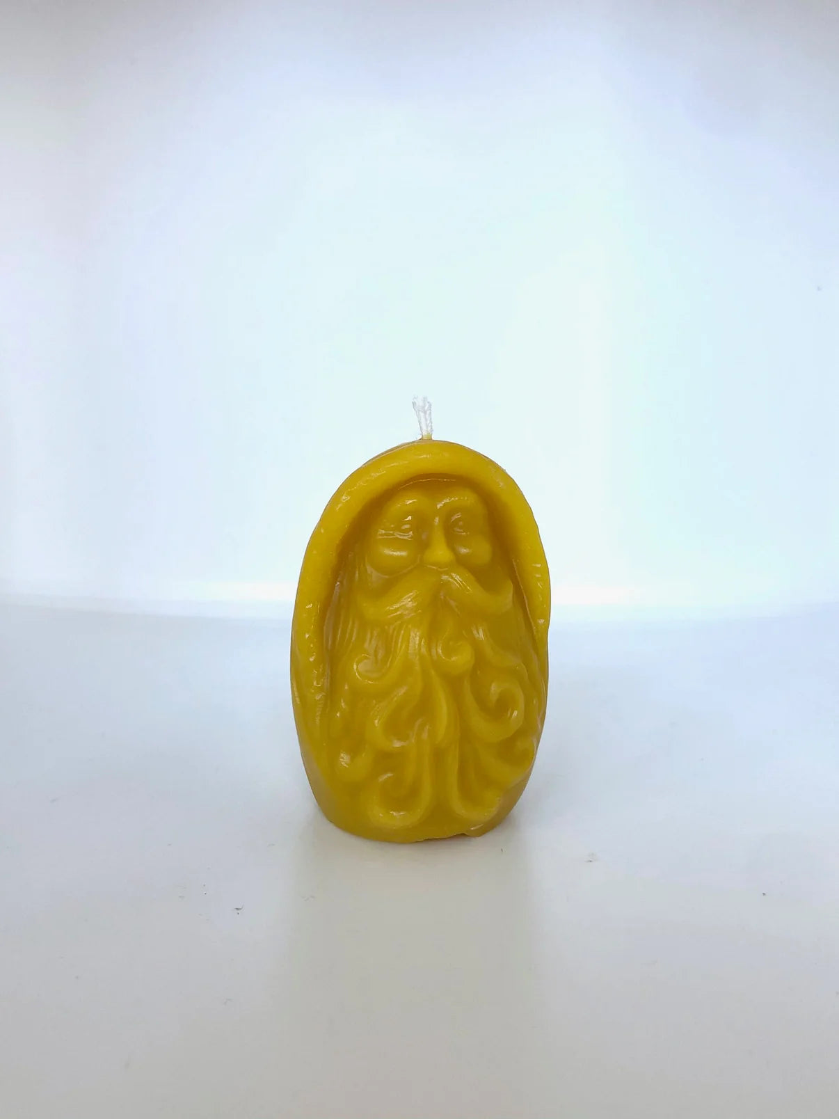 Beeswax Old Man Winter Candle