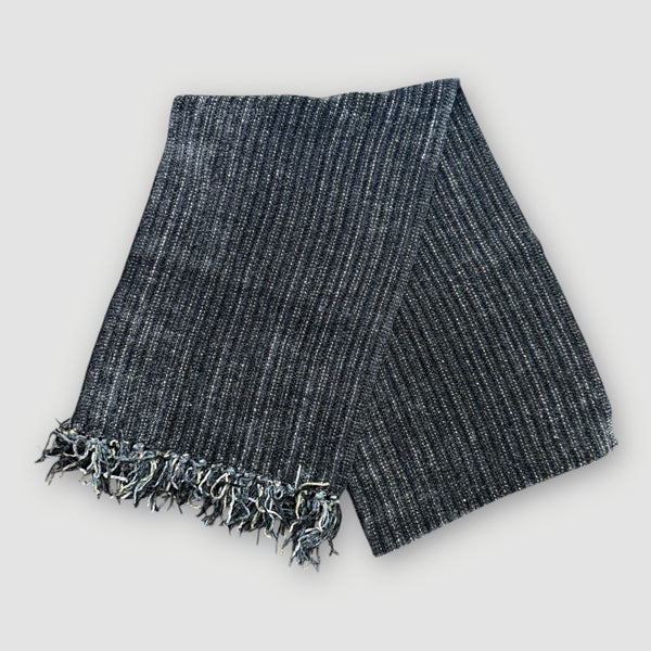 Pinstripe Chenille Scarf