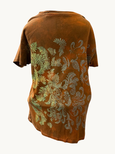 Burnt Orange Shirt XL- Test Print