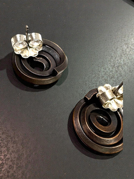 Square Copper Wire Earrings
