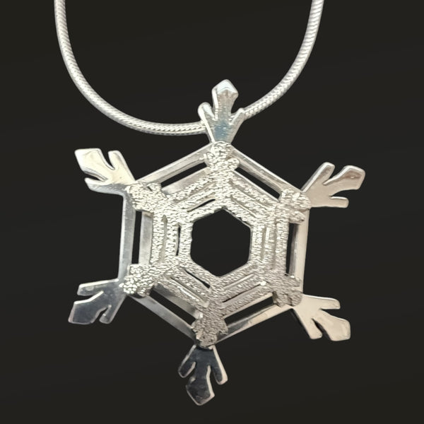 Sterling Snowflake 142