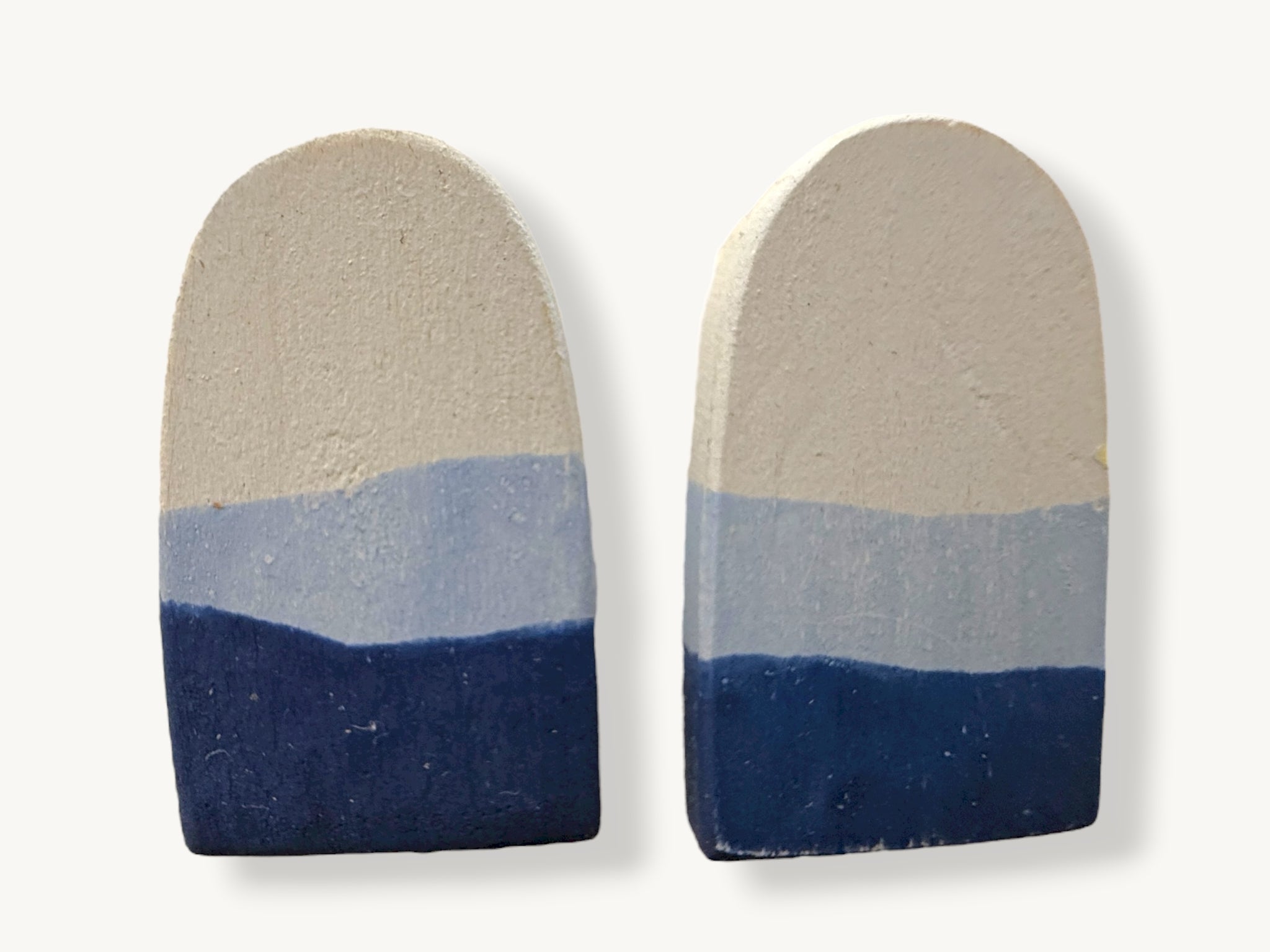 Painted Arch Stud Earrings