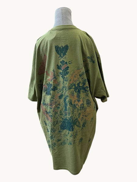 Olive Green Shirt XXL- Test Print