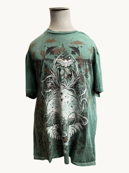 Forest Green Shirt L- Test Print