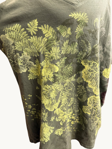 Dk Green Shirt OX- Test Print