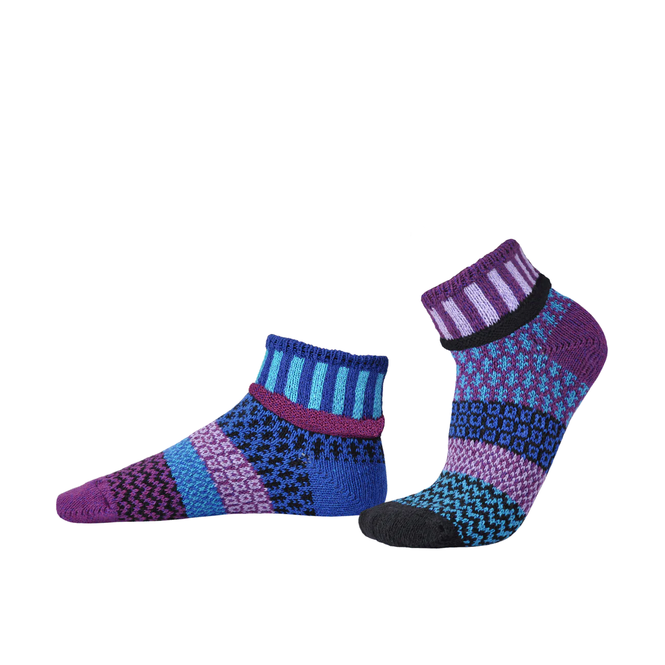 Adult Quarter Socks - Raspberry