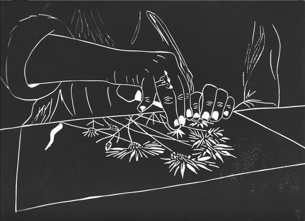 Hands Crafting Print