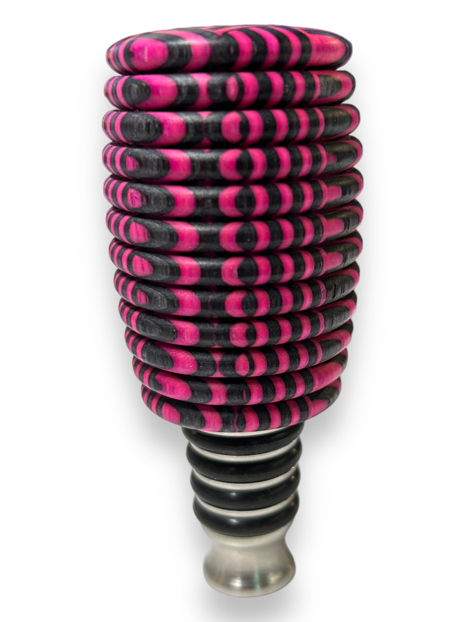 Turned Bottle Stopper - Bulbed Rib