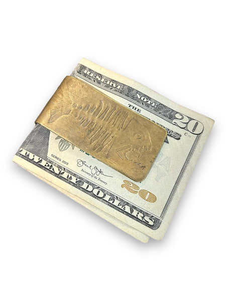Fossil Fish Money Clips