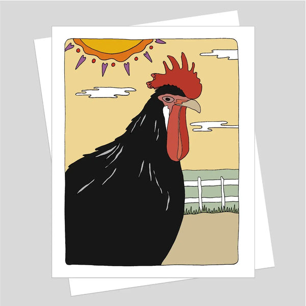 Barnyard Beauties Chickens Note Card Set
