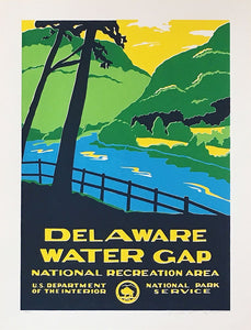 Delaware Water Gap Commemorative Poster