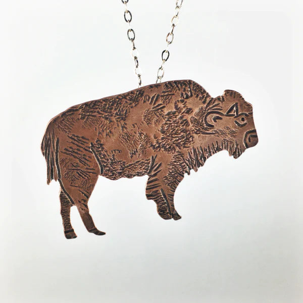 Familiars Animal Necklace - Bison