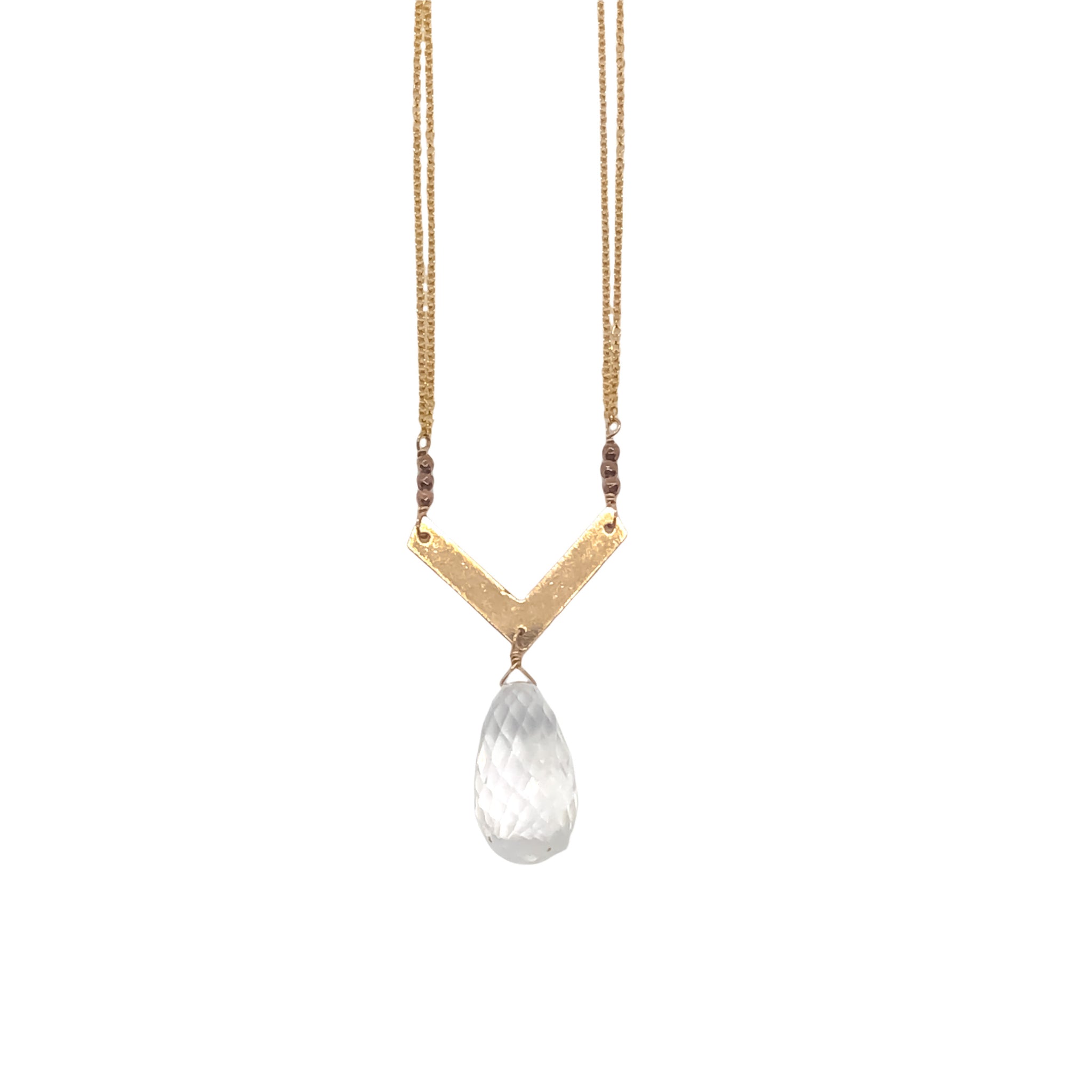 Crystal Quartz Pendant Necklace