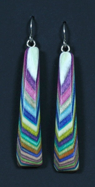 Long Triangle Earrings