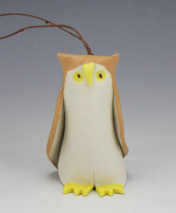 Owl Porcelain Ornament