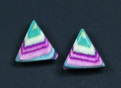 Tiny Triangle Post Earrings