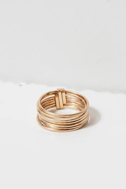 Stacked Collection - Gold