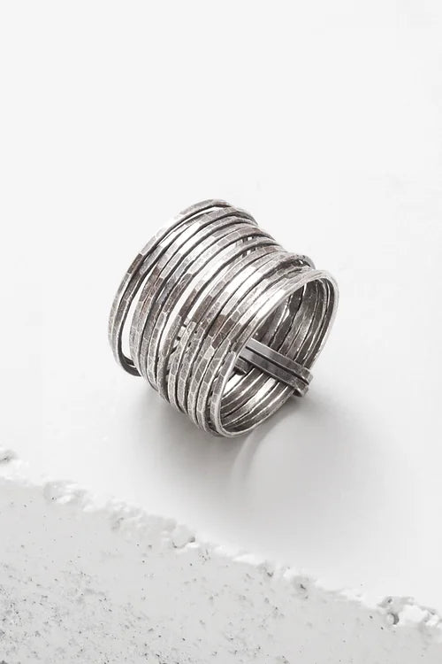 Stacked Collection - Silver